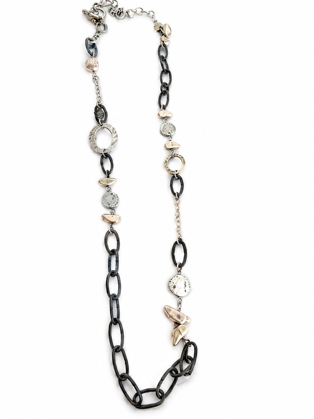 Elegant Mixed Metal Necklace